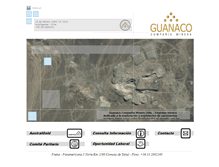 Tablet Screenshot of minaguanaco.cl